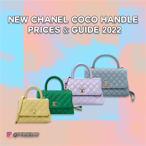 chanel coco handle price 2022 europe|Chanel flap bag price.